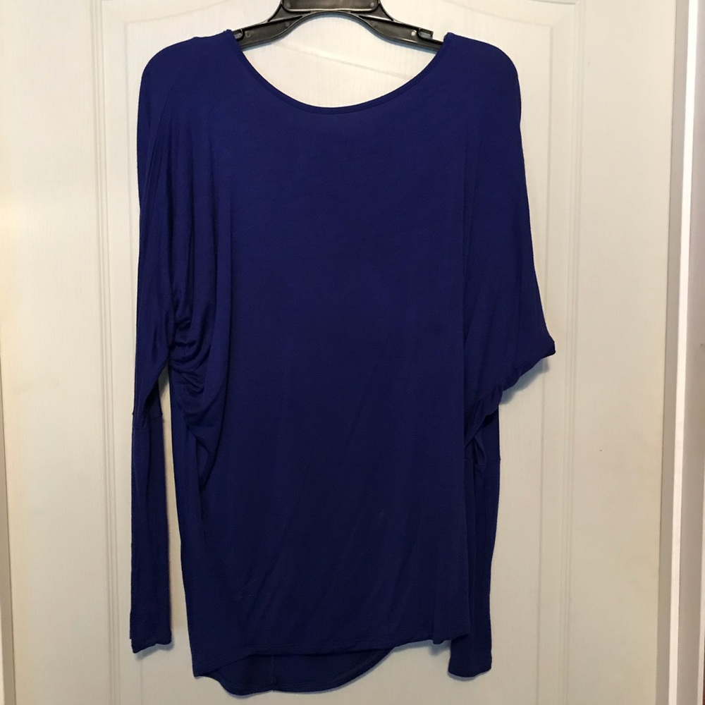 Royal Blue Long Sleeve Top
